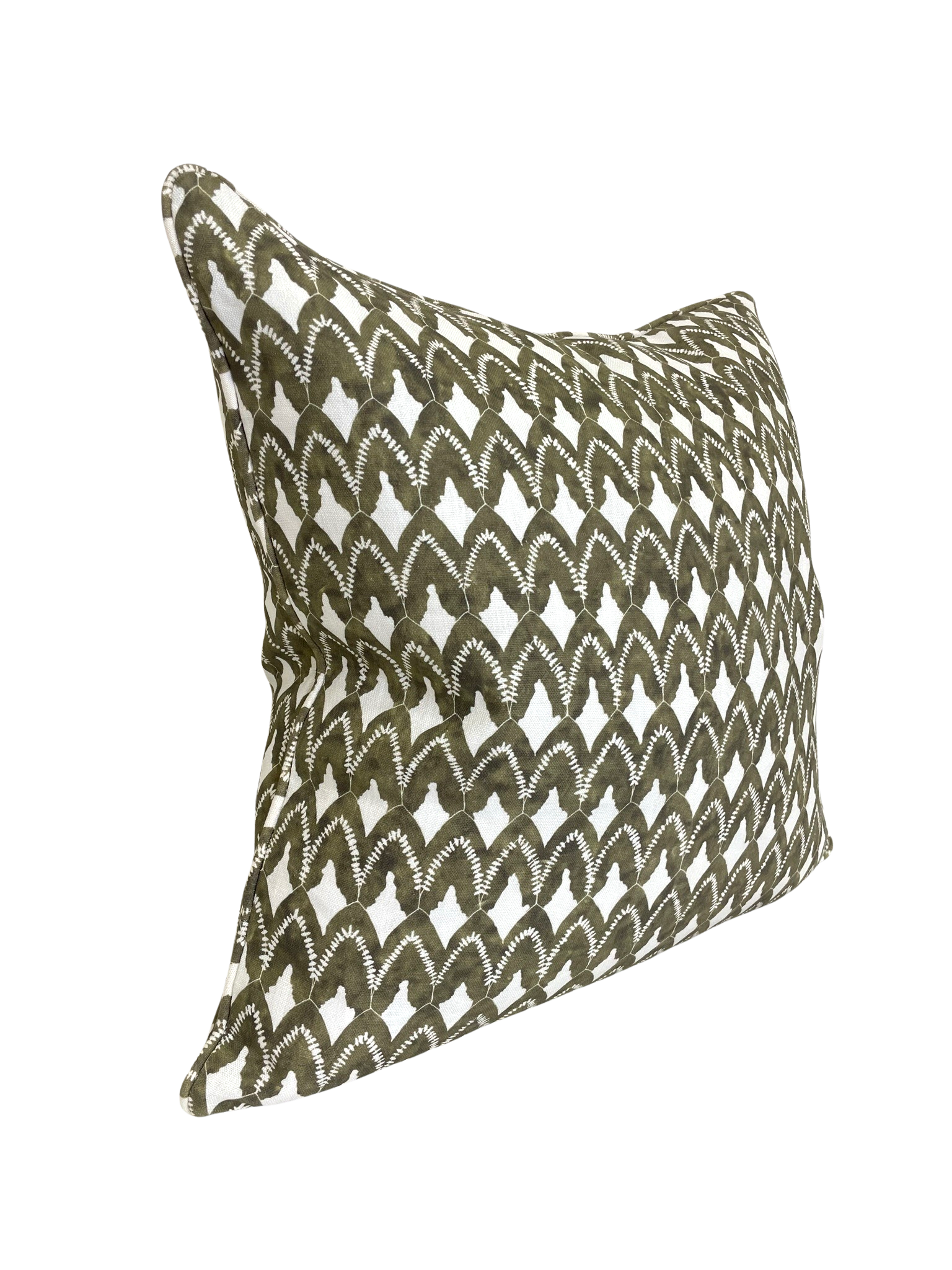 Pillow in Arrowhead Relief Moss