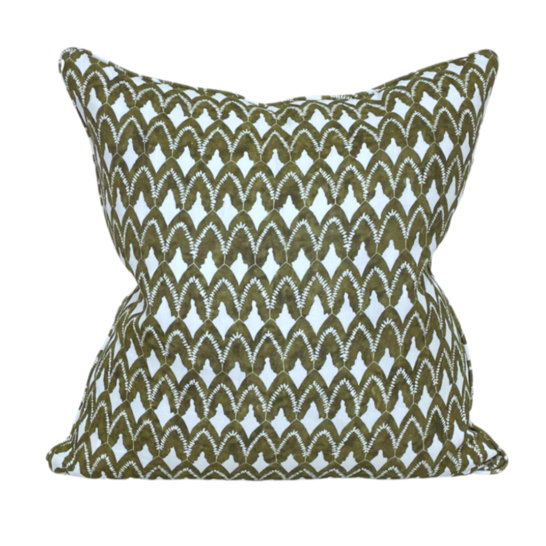 Pillow in Arrowhead Relief