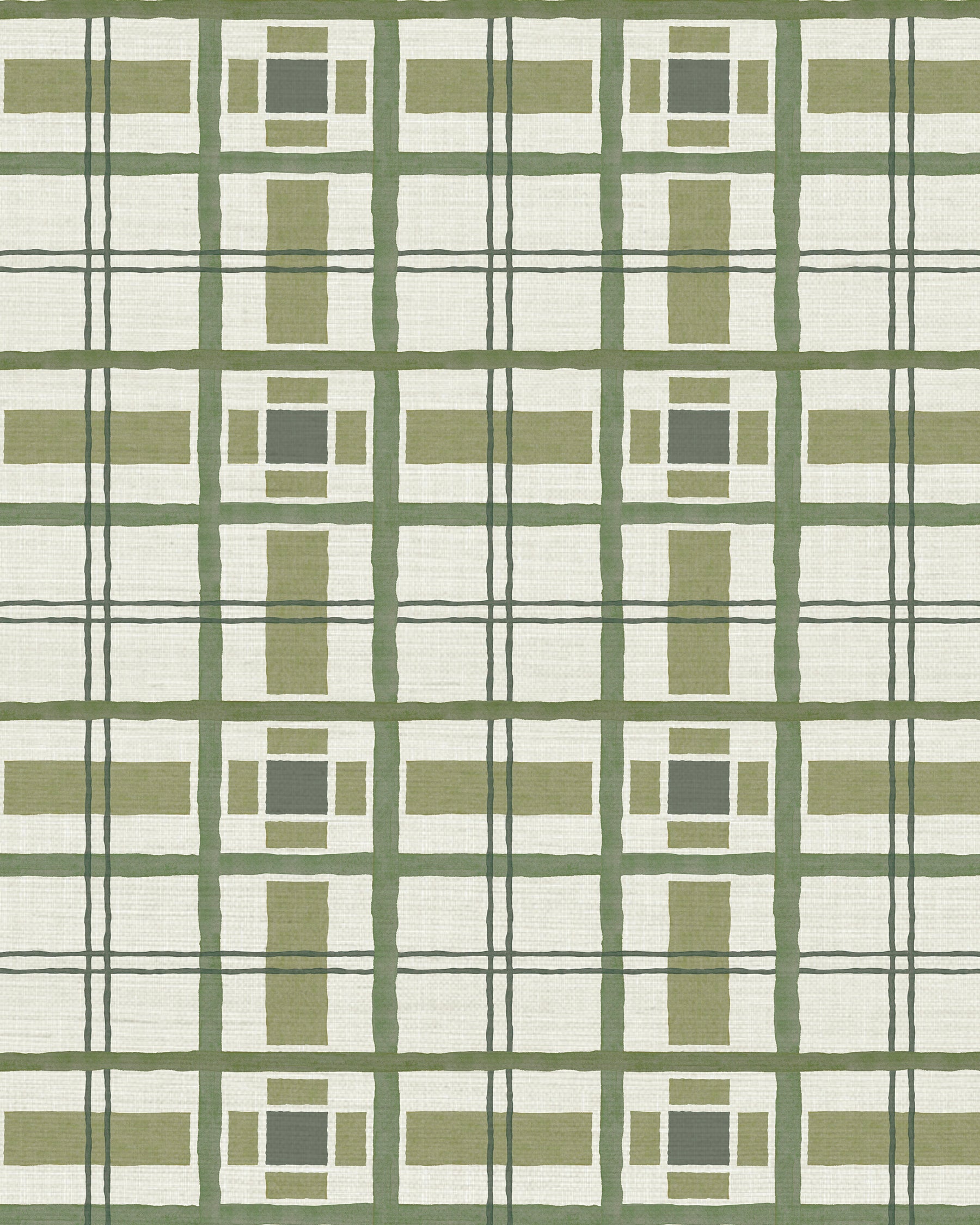 Hannah's Plaid Grasscloth