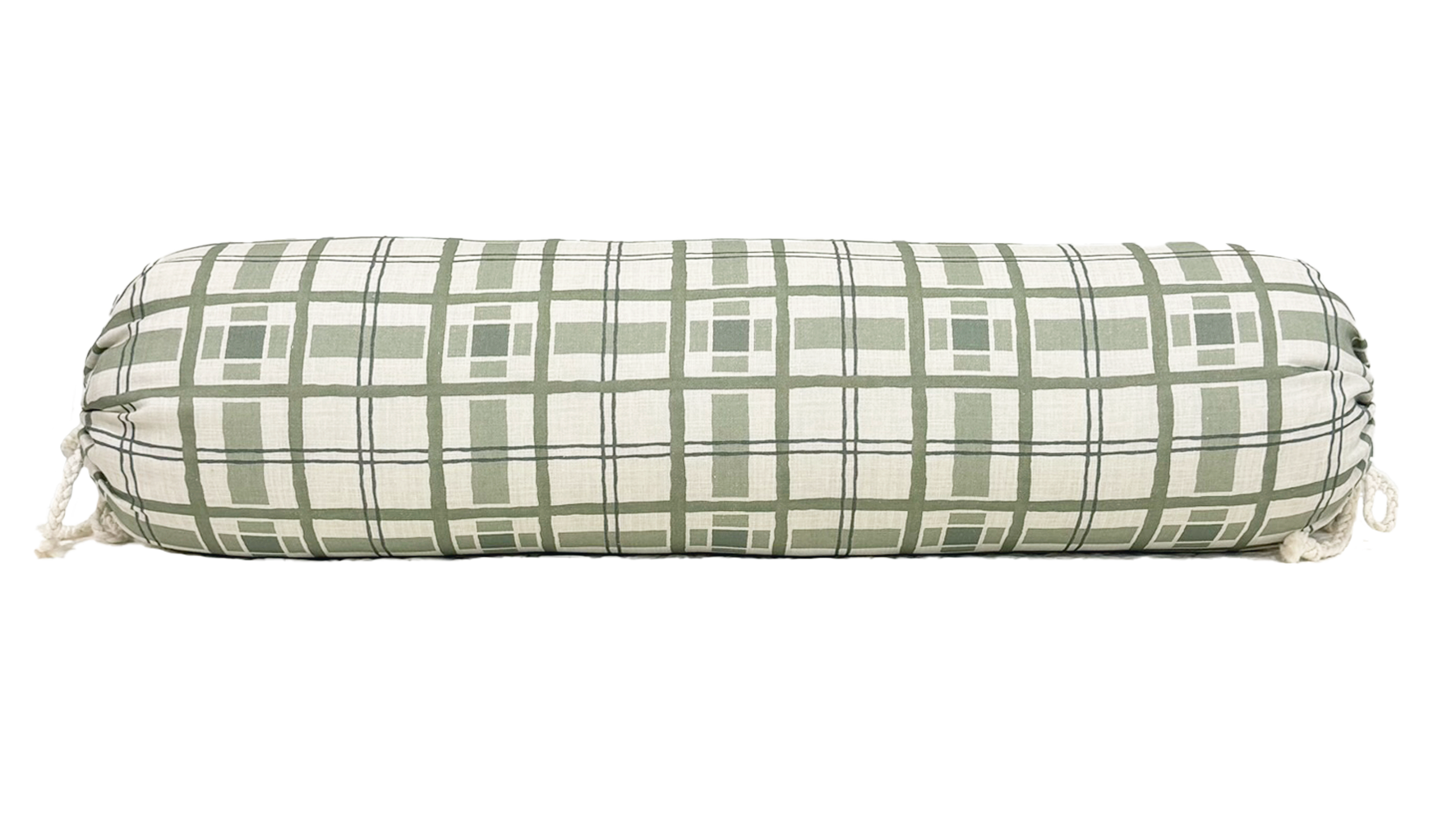 Bolster in Hannah's Plaid