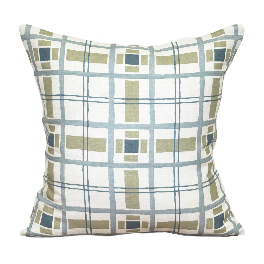Pillow in Hannah's Plaid