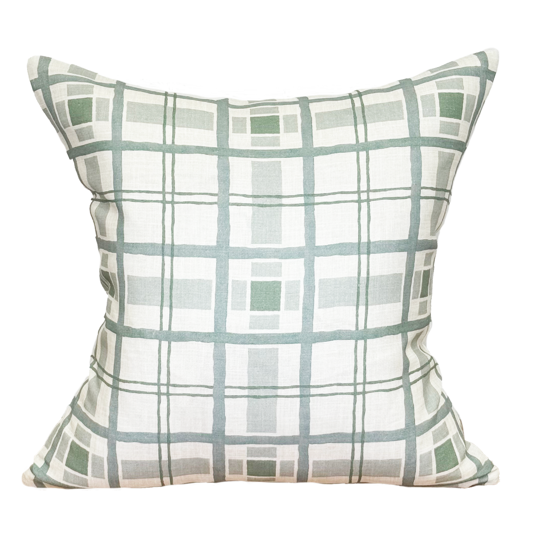 Pillow in Hannah's Plaid