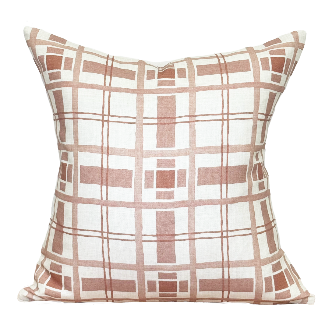Pillow in Hannah's Plaid