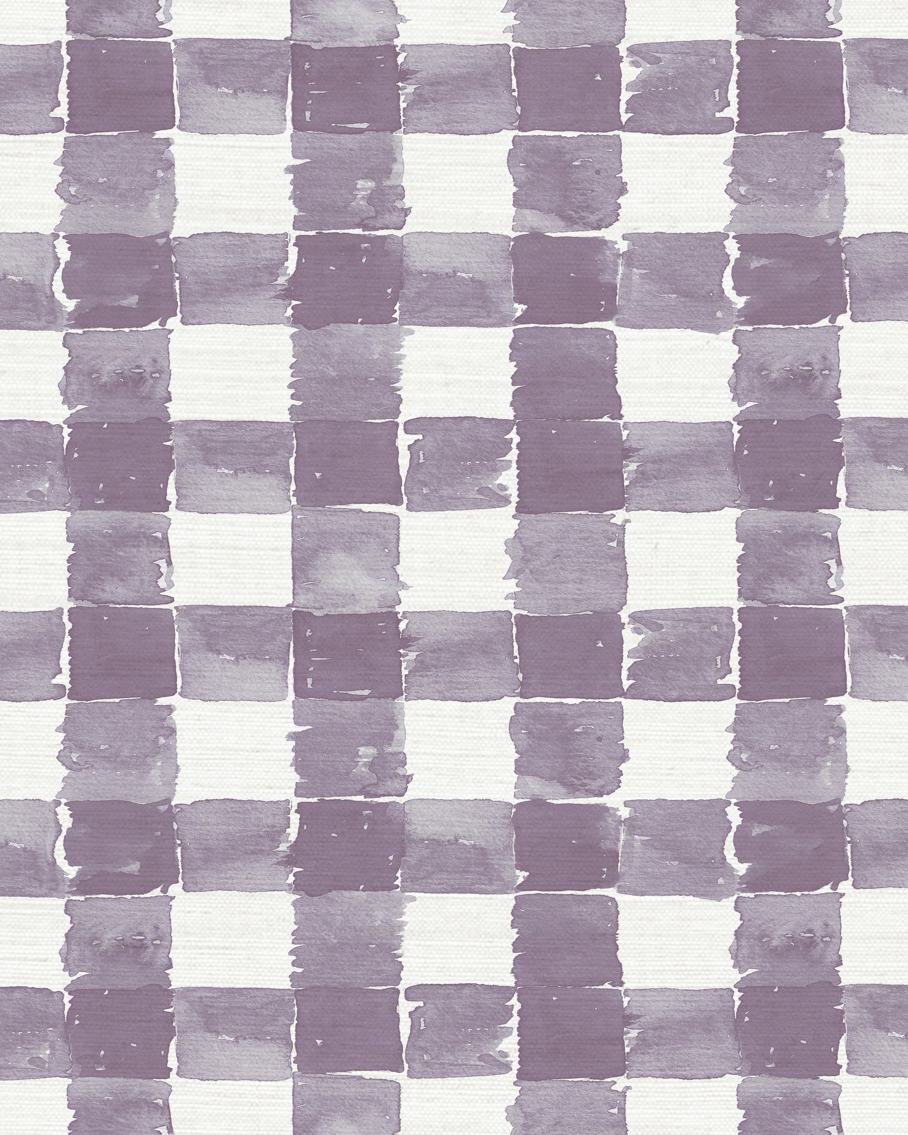 Mom's Plaid Grasscloth