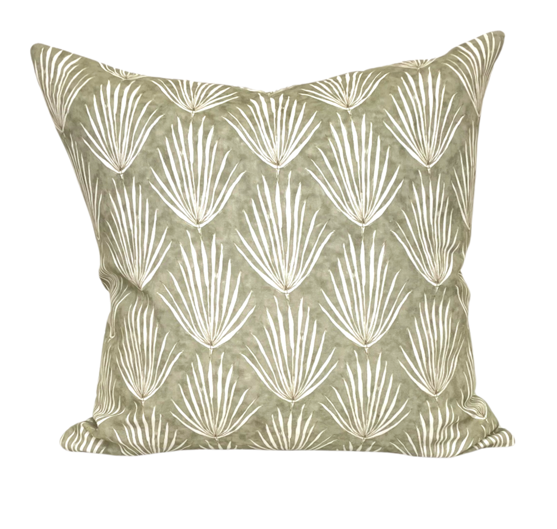 Pillow in Palm Parade Relief