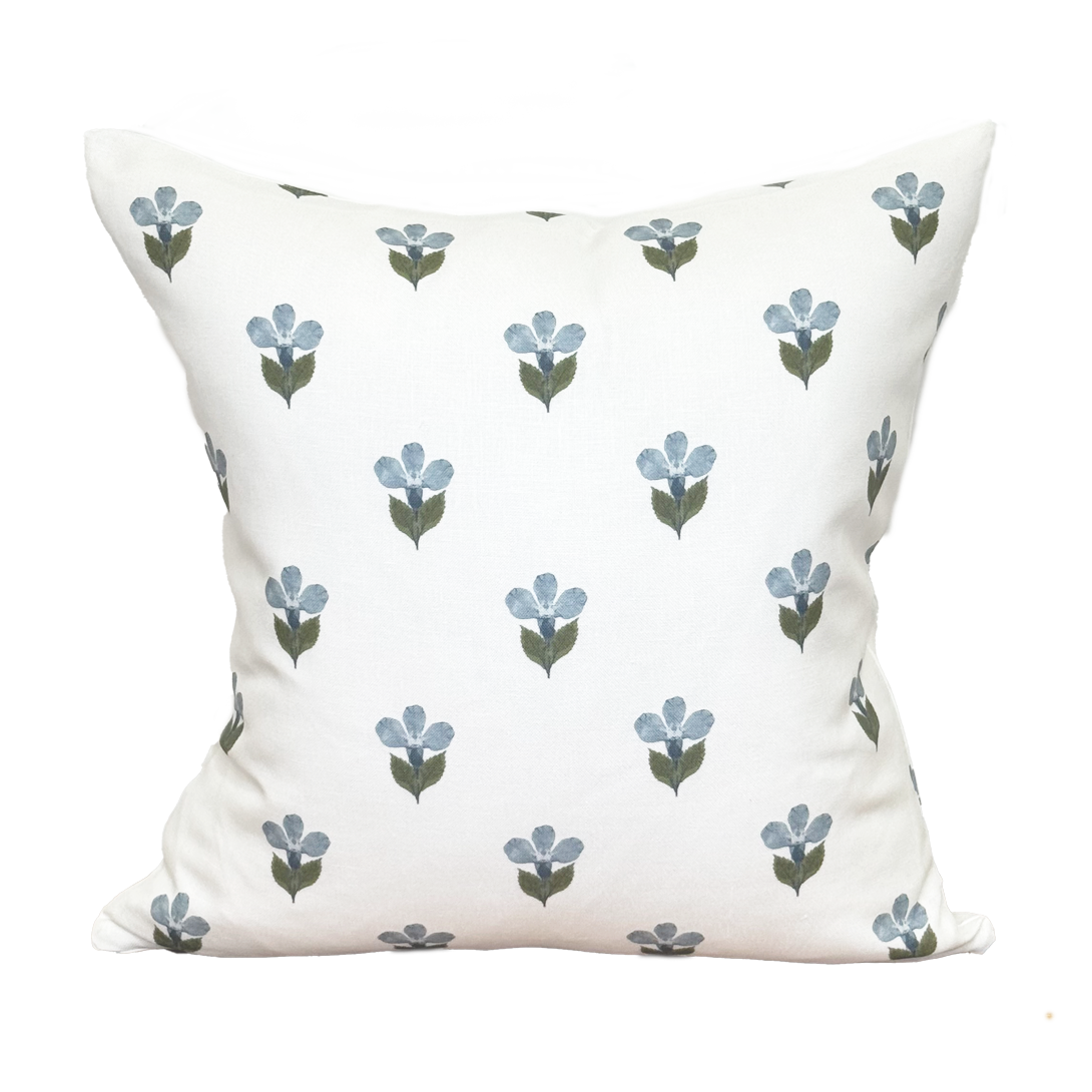 Pillow in Pressed Petunia