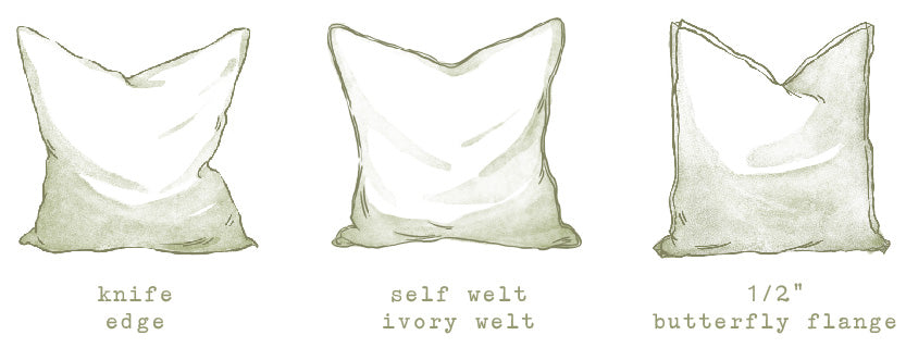 Pillow in Salty Stripe