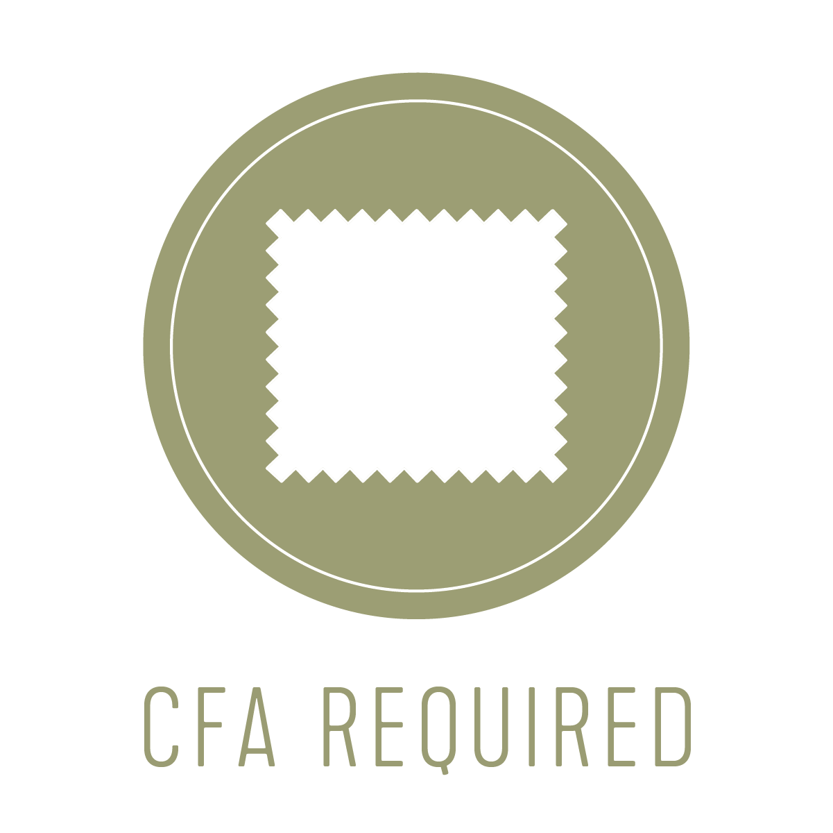CFA Required