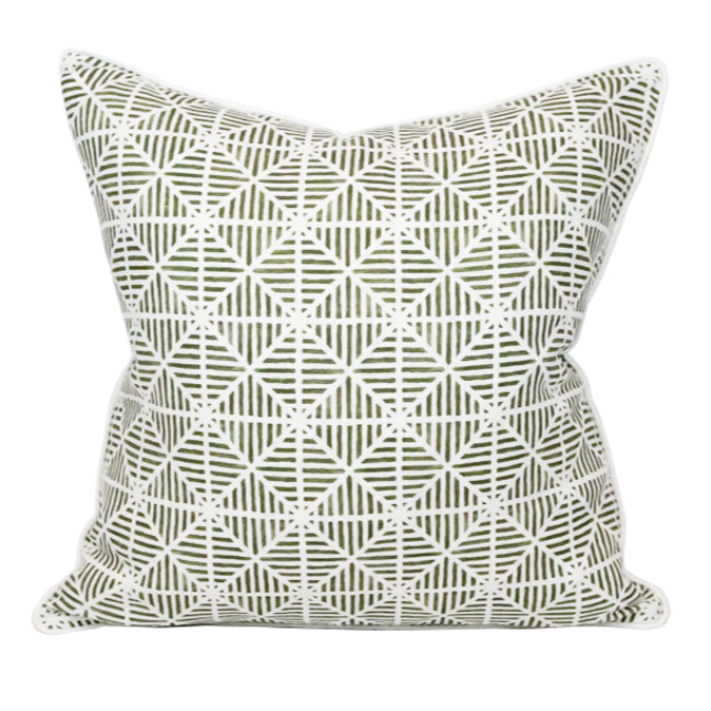 Pillow in Mini Envelope Stripe