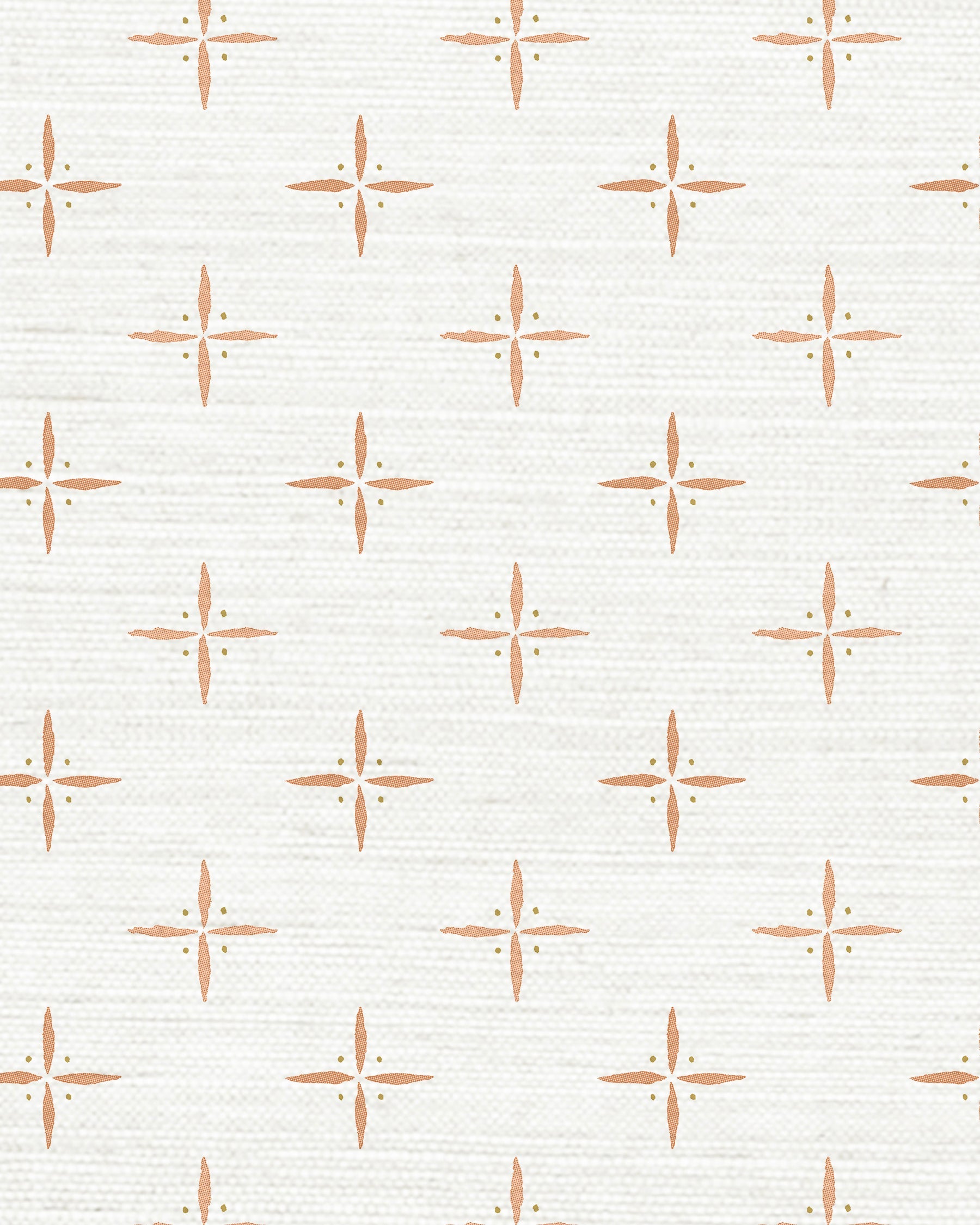 Petite Cross + Dot Grasscloth Swatches