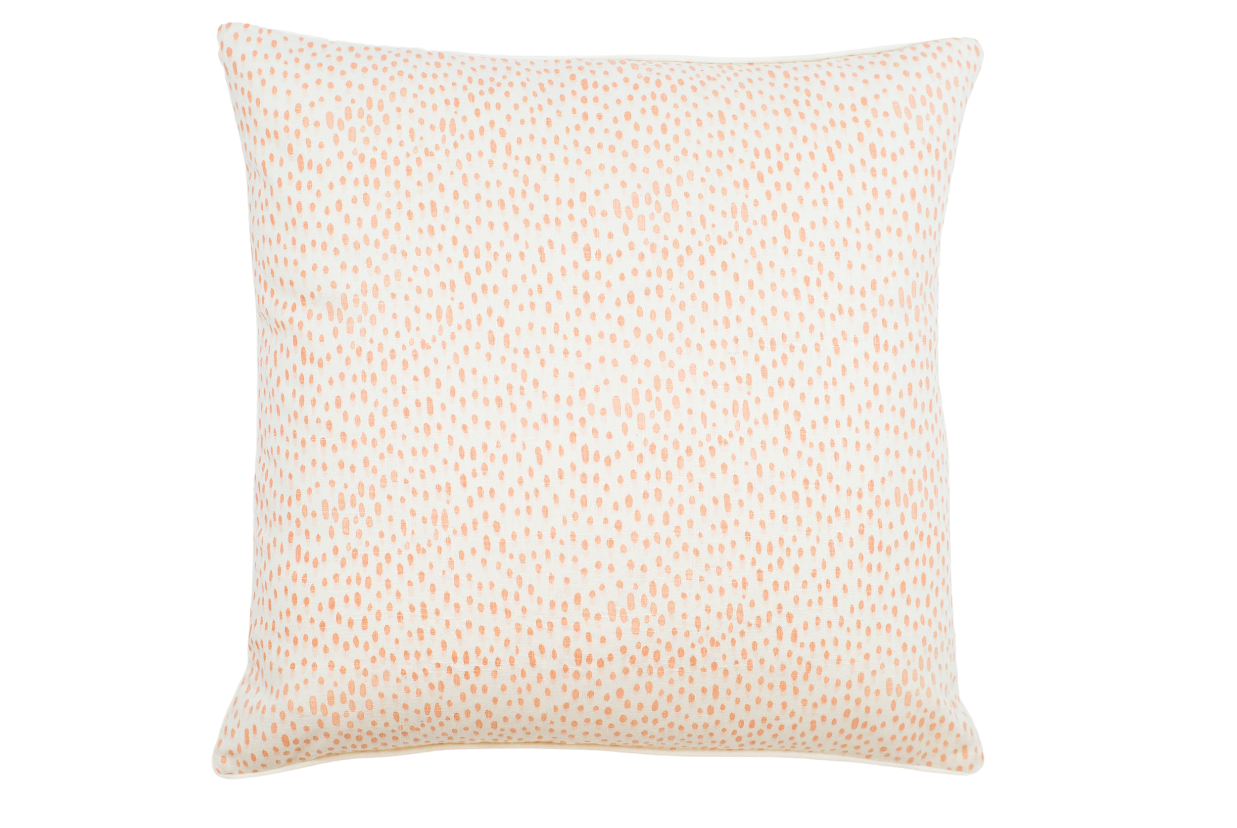 Gerty's Dot in Peach Pillow