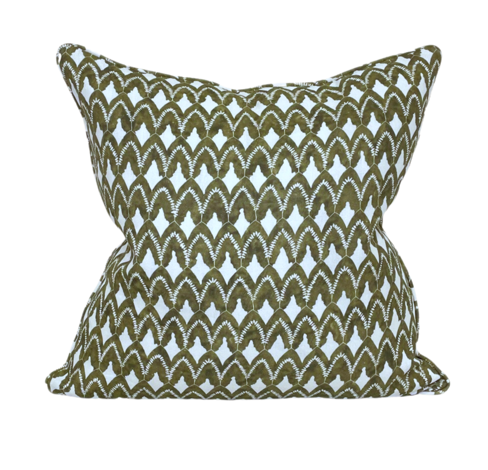 Pillow in Arrowhead Relief