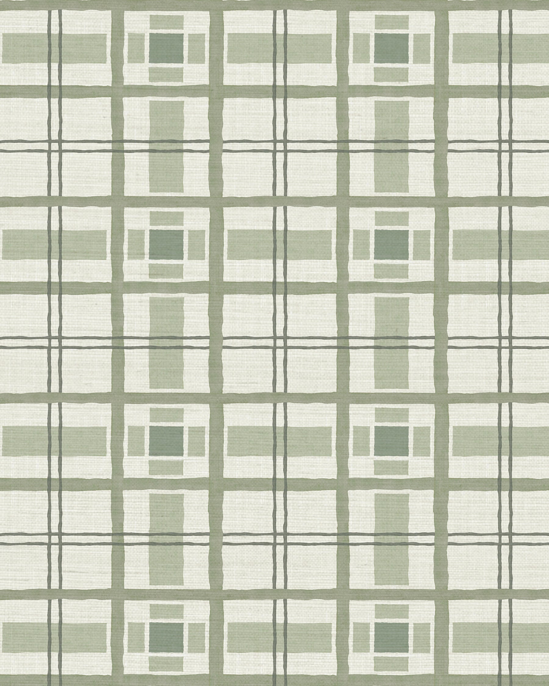 Hannah's Plaid Grasscloth