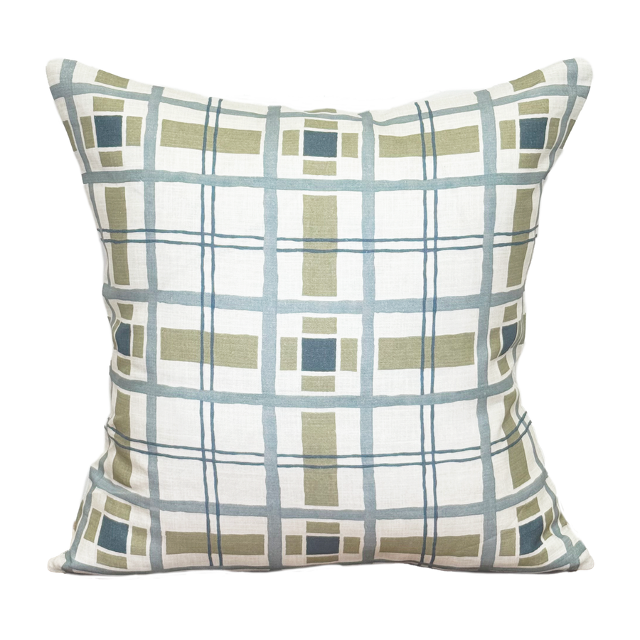 Pillow in Hannah's Plaid