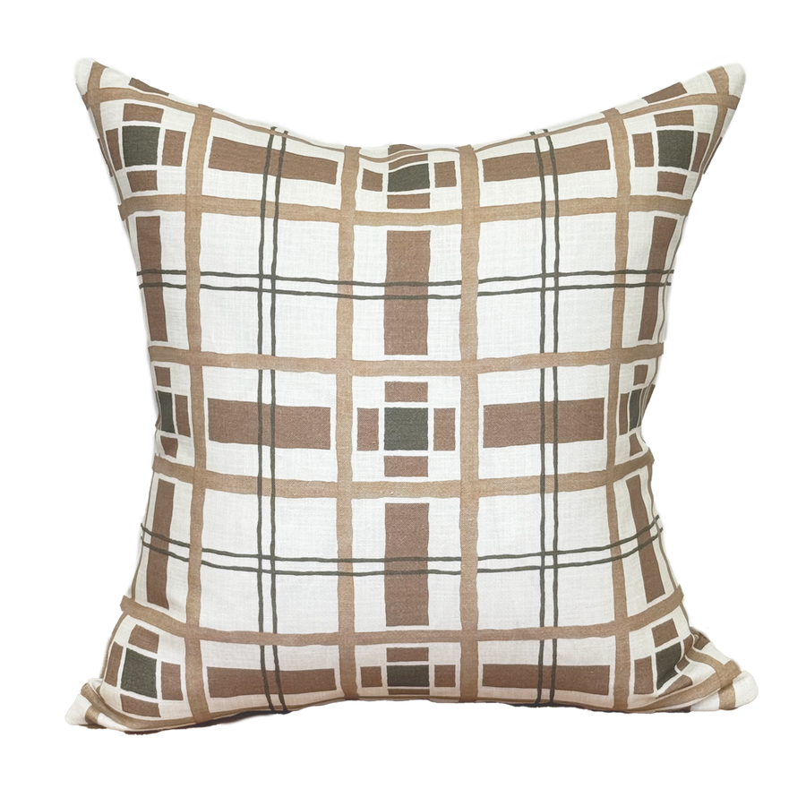 Pillow in Hannah's Plaid