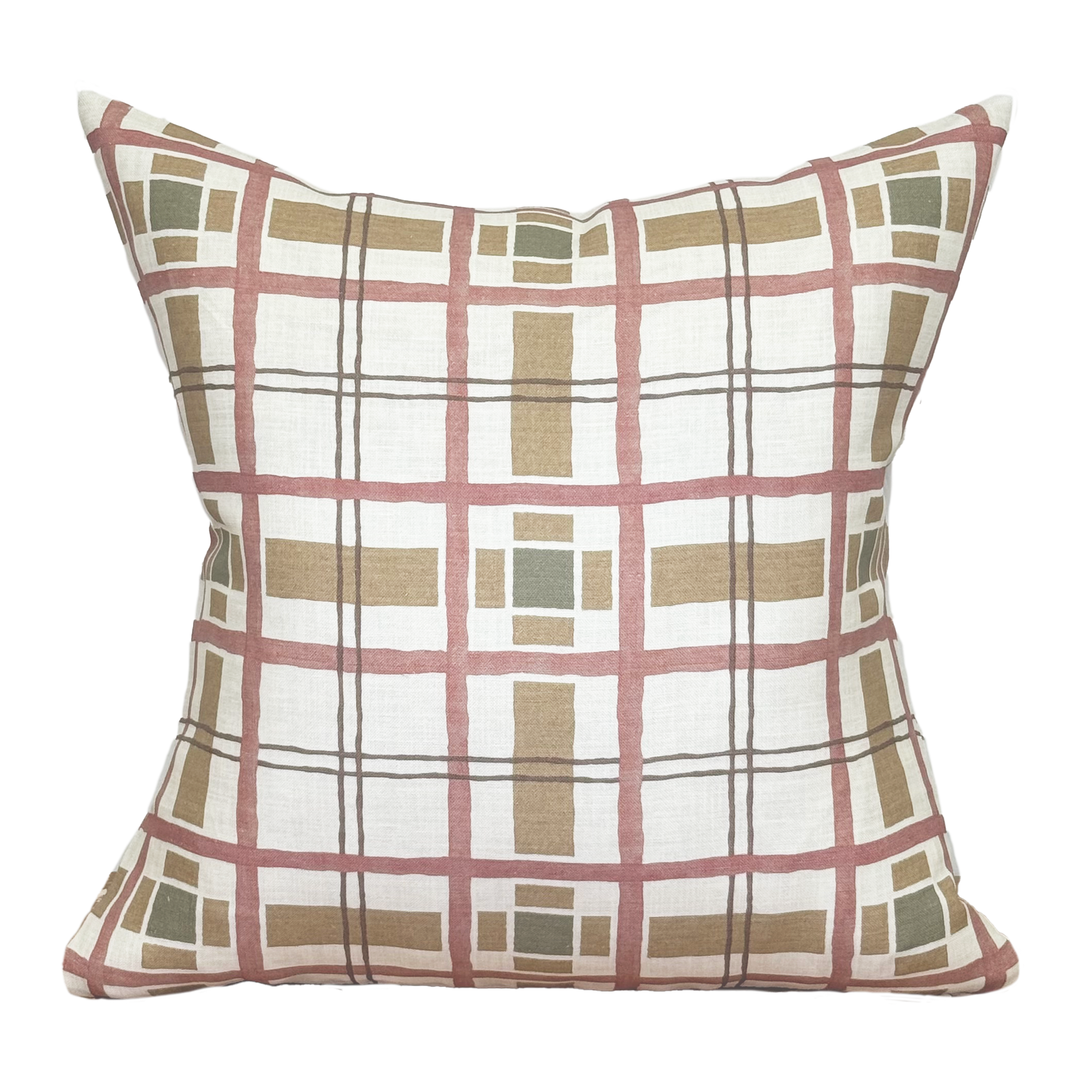 Pillow in Hannah's Plaid