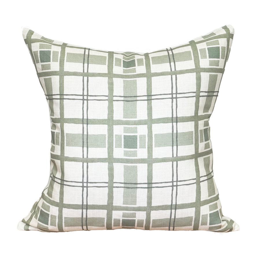 Pillow in Hannah's Plaid