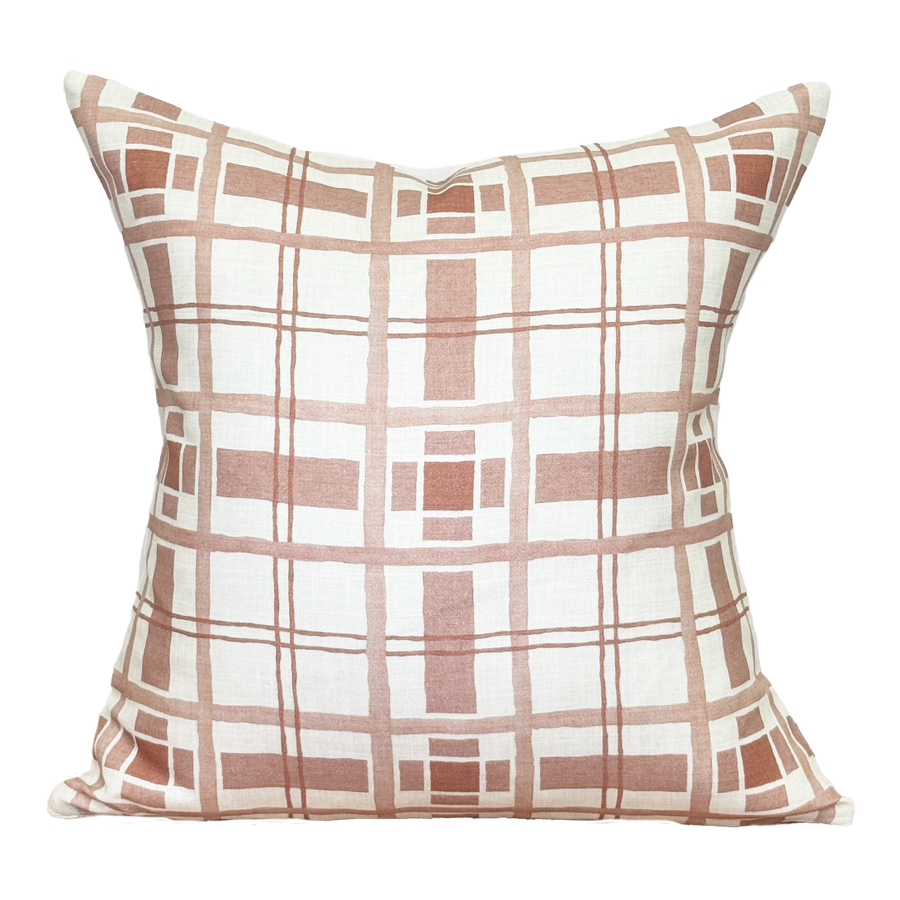 Pillow in Hannah's Plaid