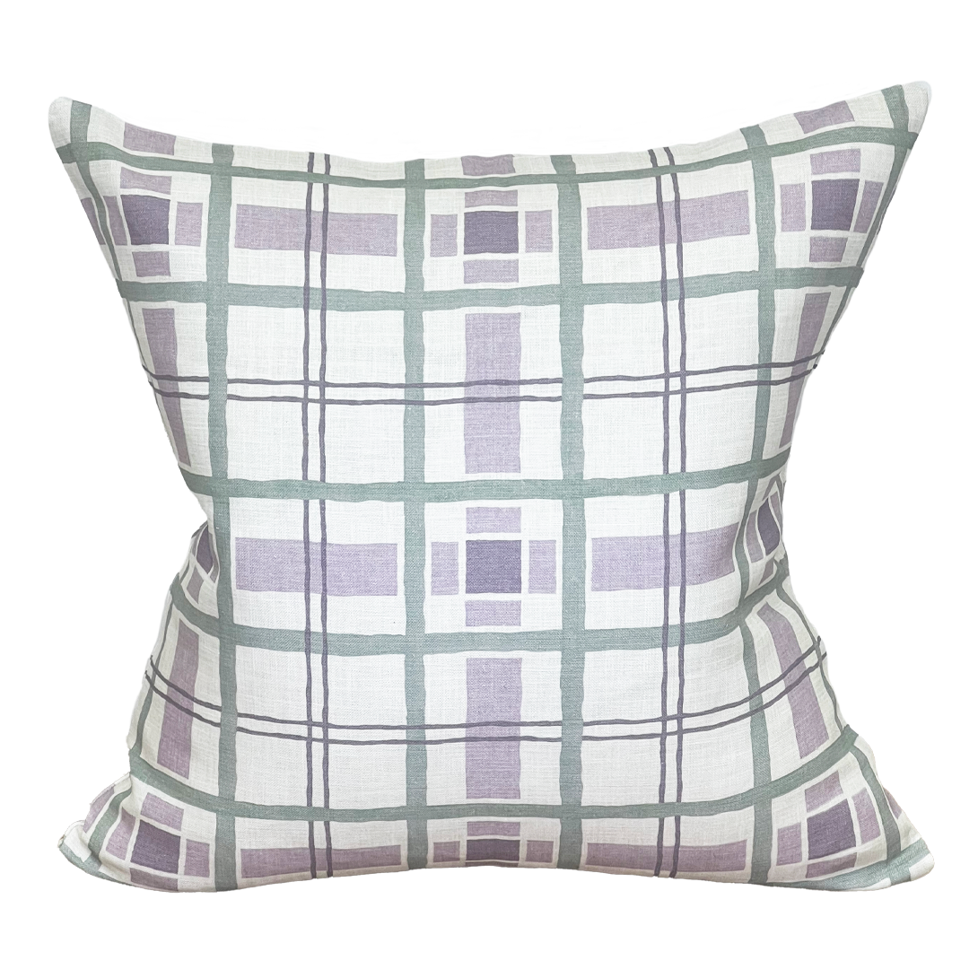 Pillow in Hannah's Plaid