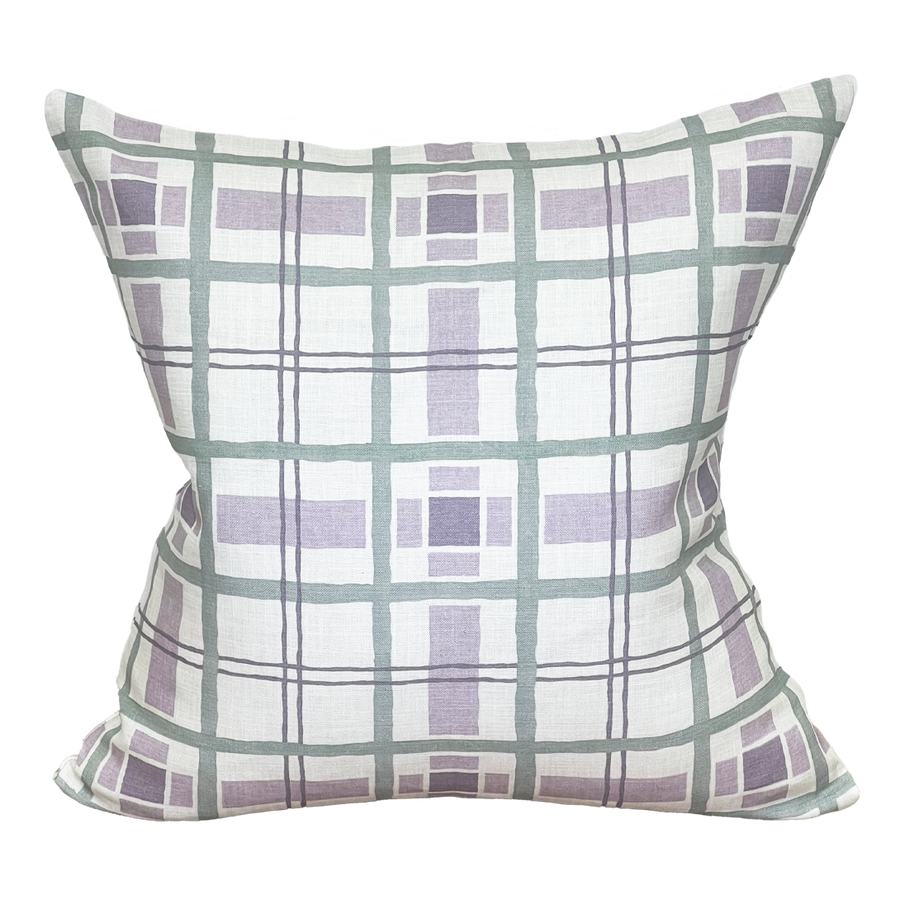 Pillow in Hannah's Plaid