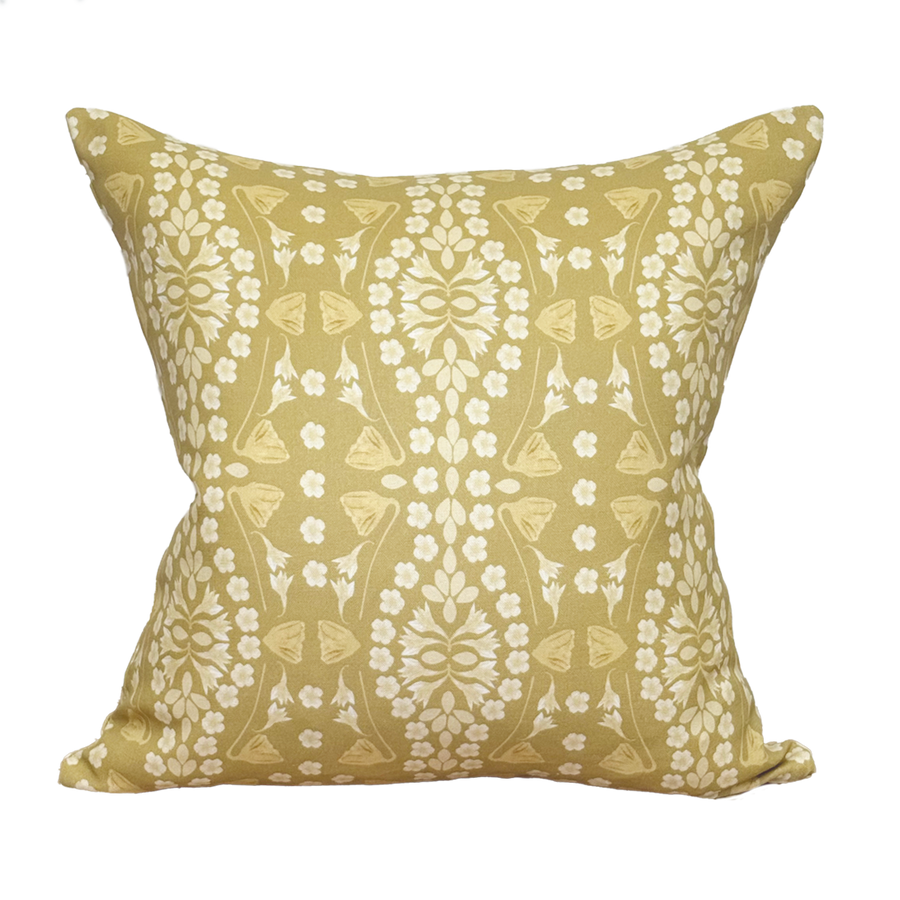 Pillow in Kaleidoscope Garden Relief