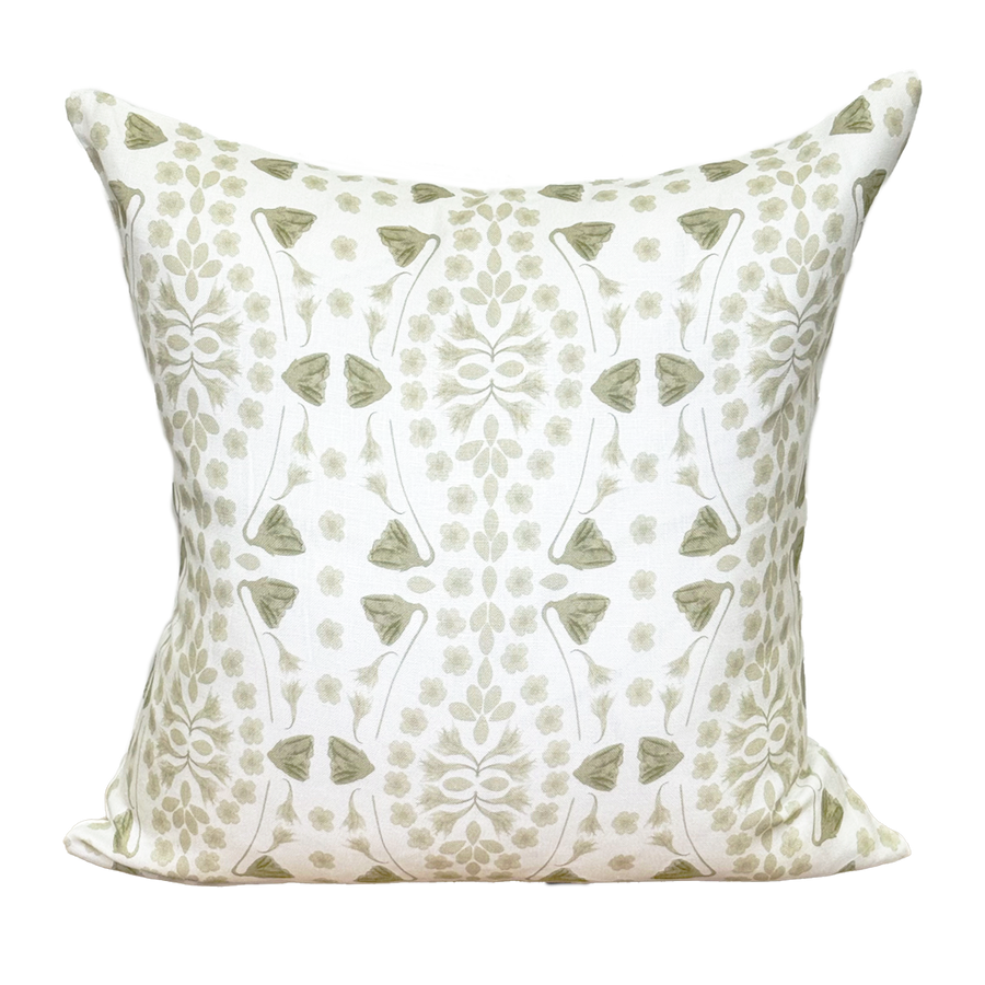 Pillow in Kaleidoscope Garden