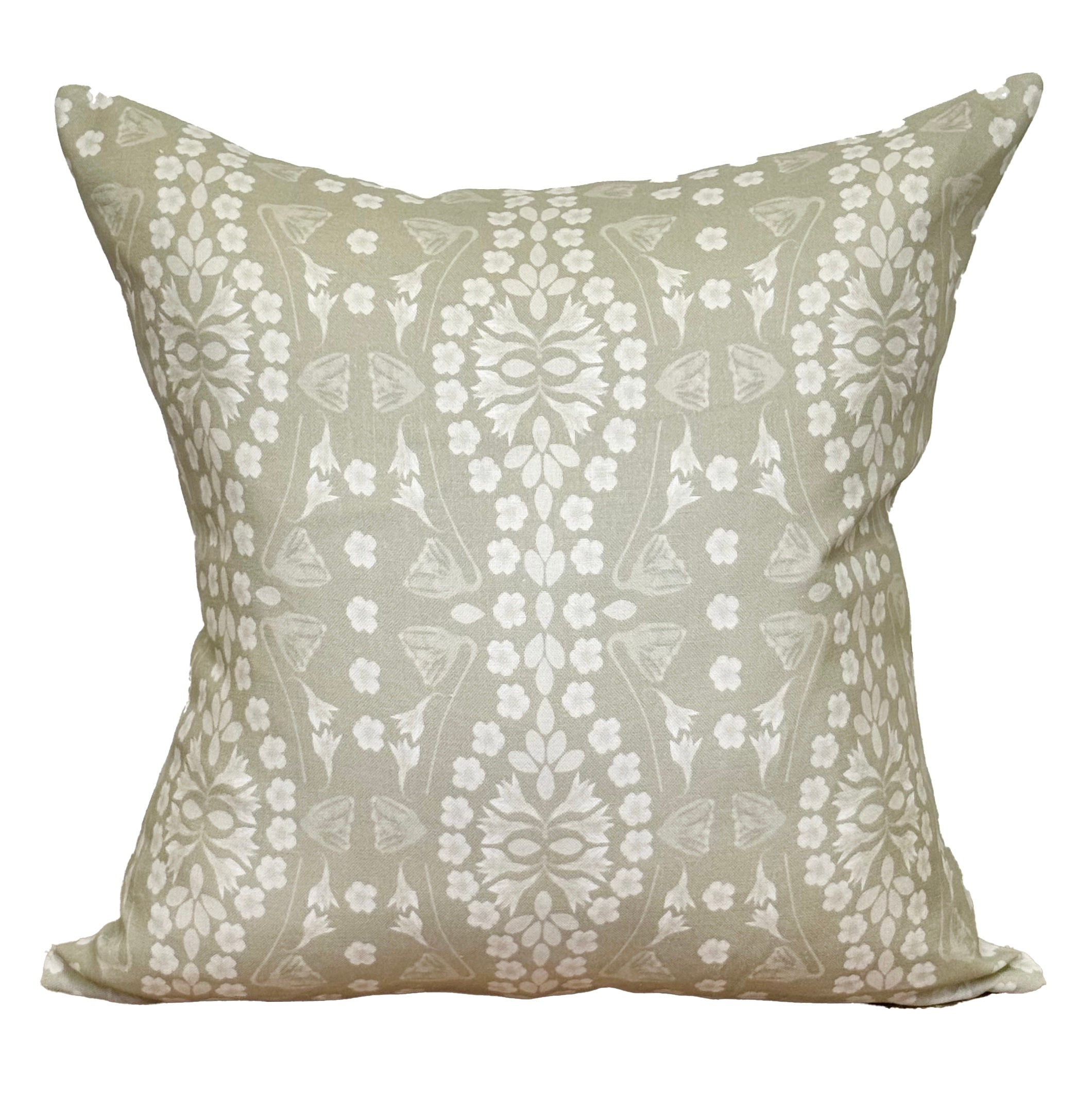 Pillow in Kaleidoscope Garden Relief