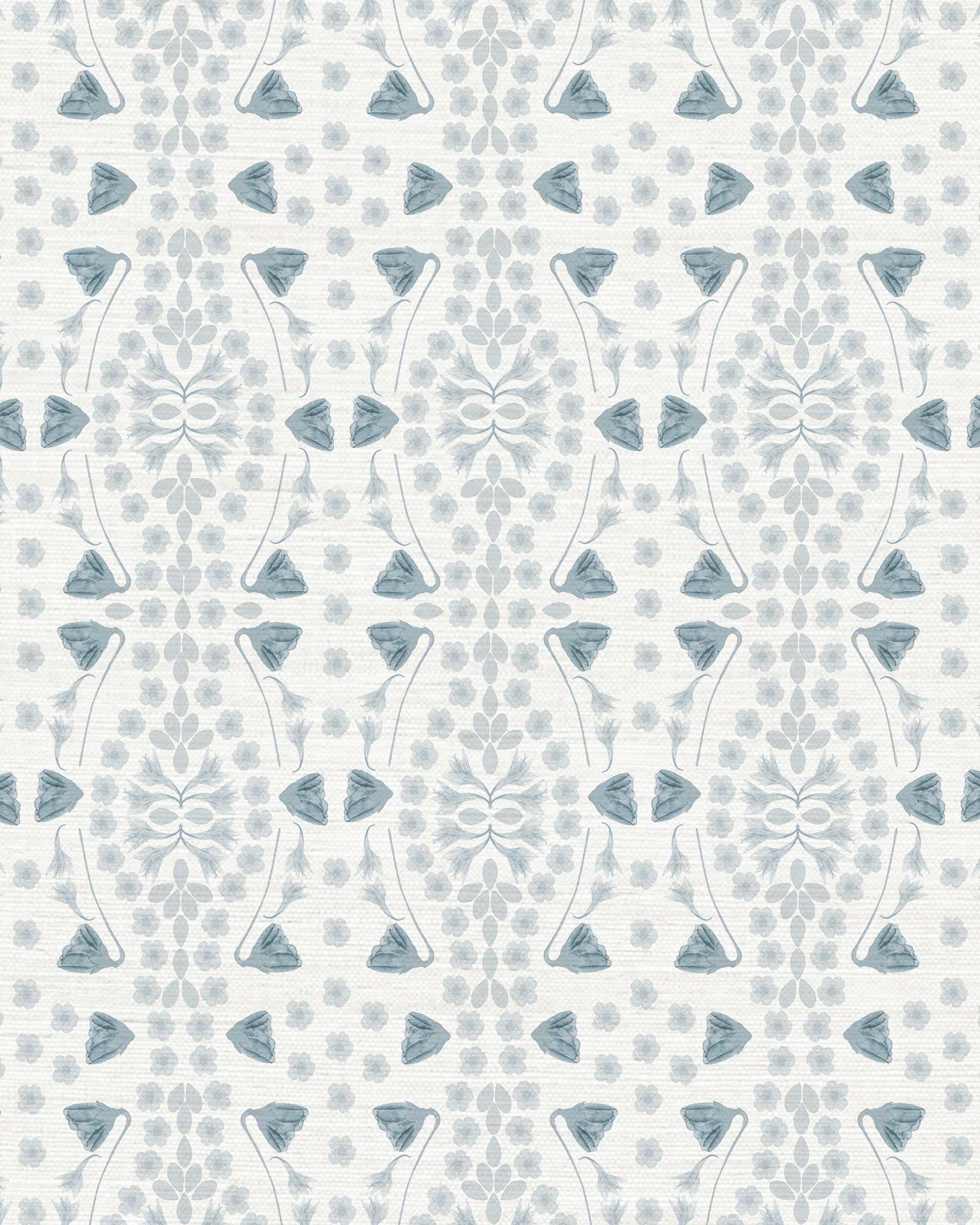 Kaleidoscope Garden Grasscloth