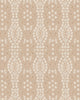 Kaleidoscope Garden Relief Grasscloth Swatches