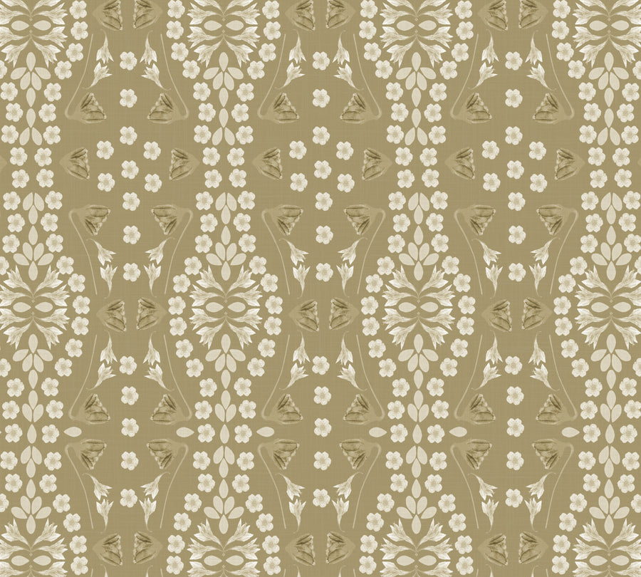 Pillow in Kaleidoscope Garden Relief