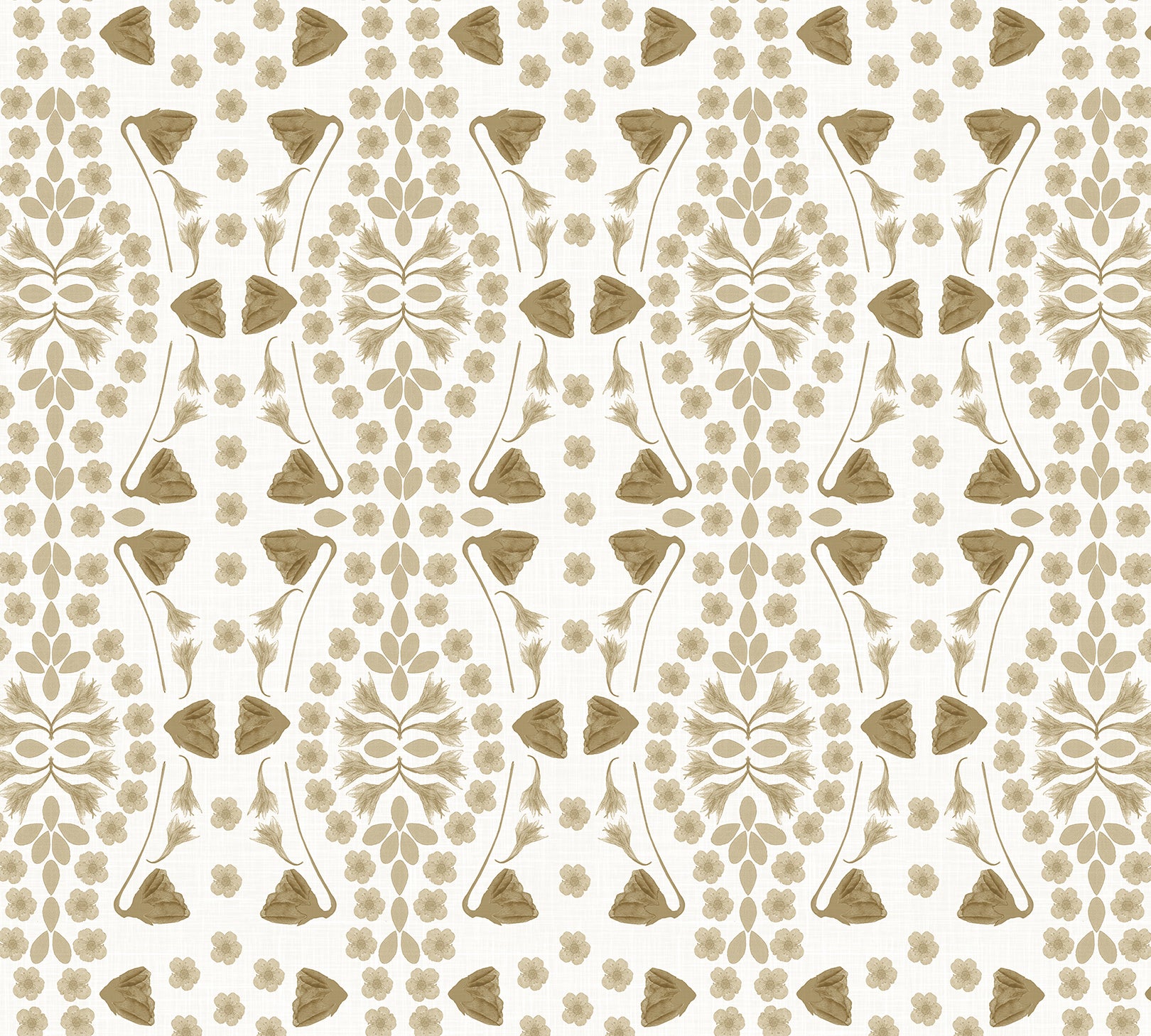 Pillow in Kaleidoscope Garden