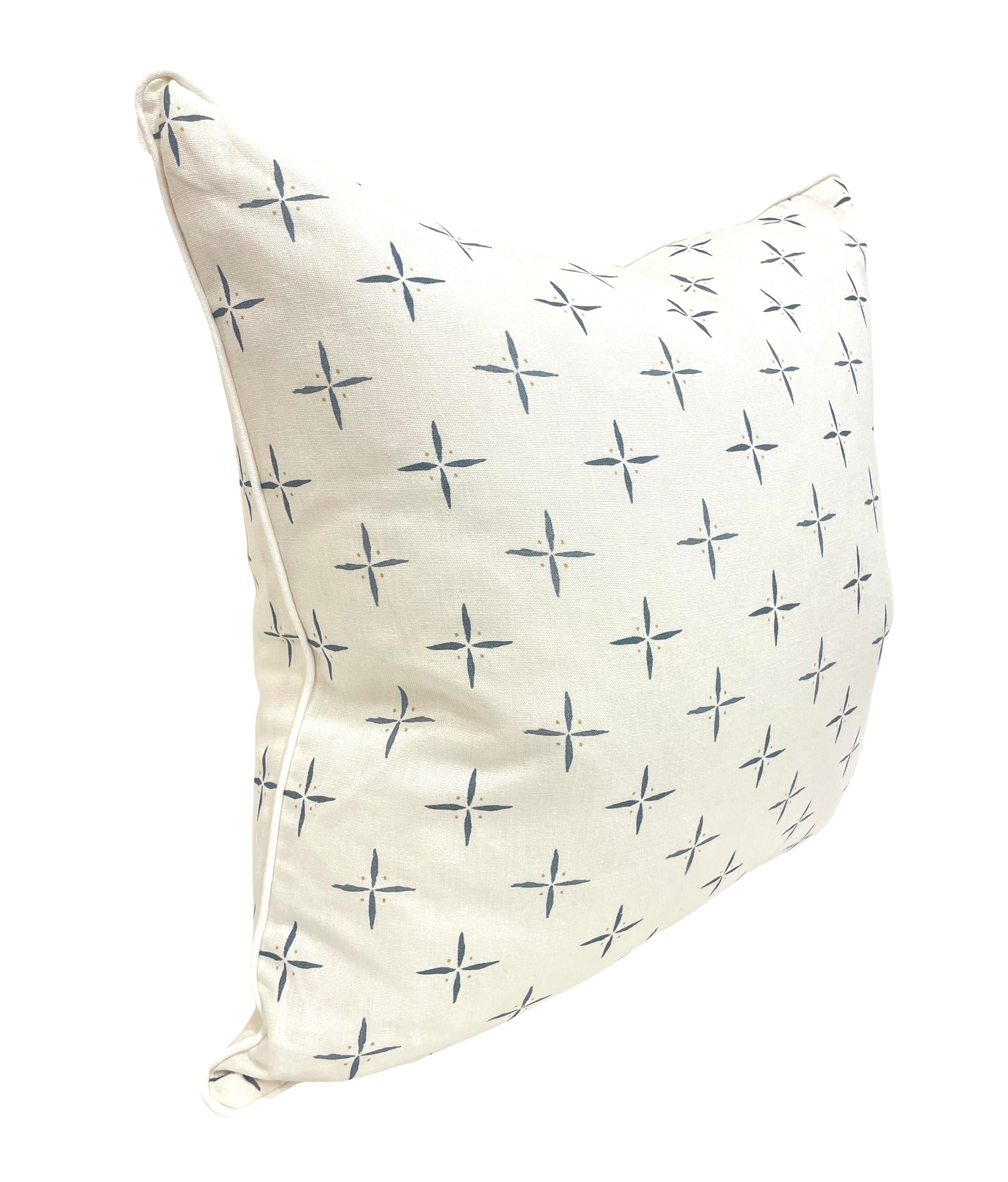 Pillow in Petite Cross + Dot