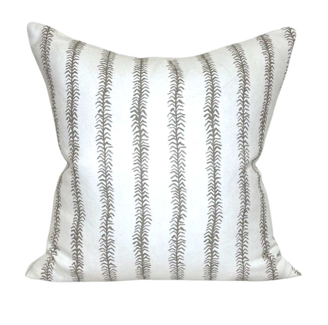 Pillow In Viney Stripe