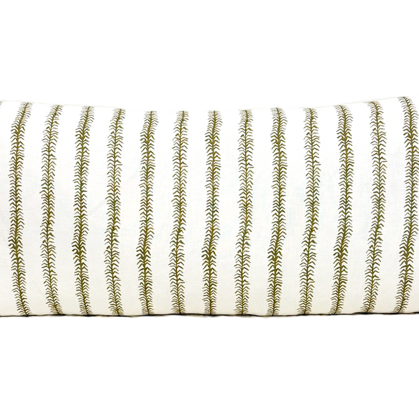 Lumbar in Viney Stripe