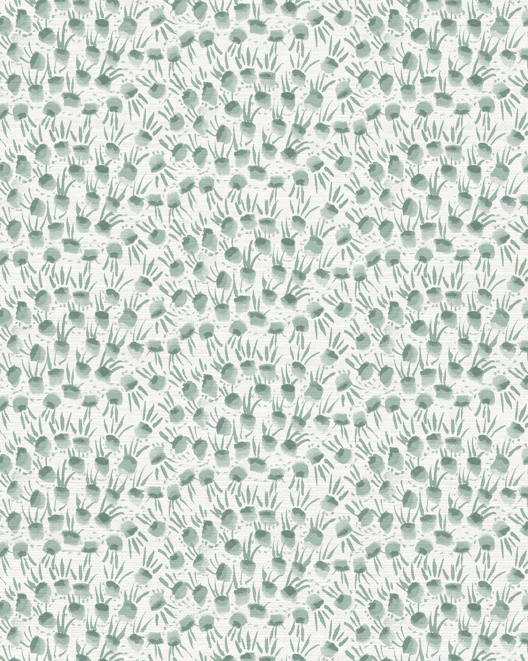 Crabby Claws Grasscloth