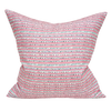 Dragon Fruit Dotted Stripe Throw Pillow