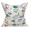 Dragon Fruit Beach Throw Pillow