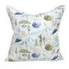Honeydew Beach Throw Pillow