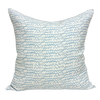 Honeydew Waves Throw Pillow