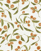 Kumquat Grasscloth