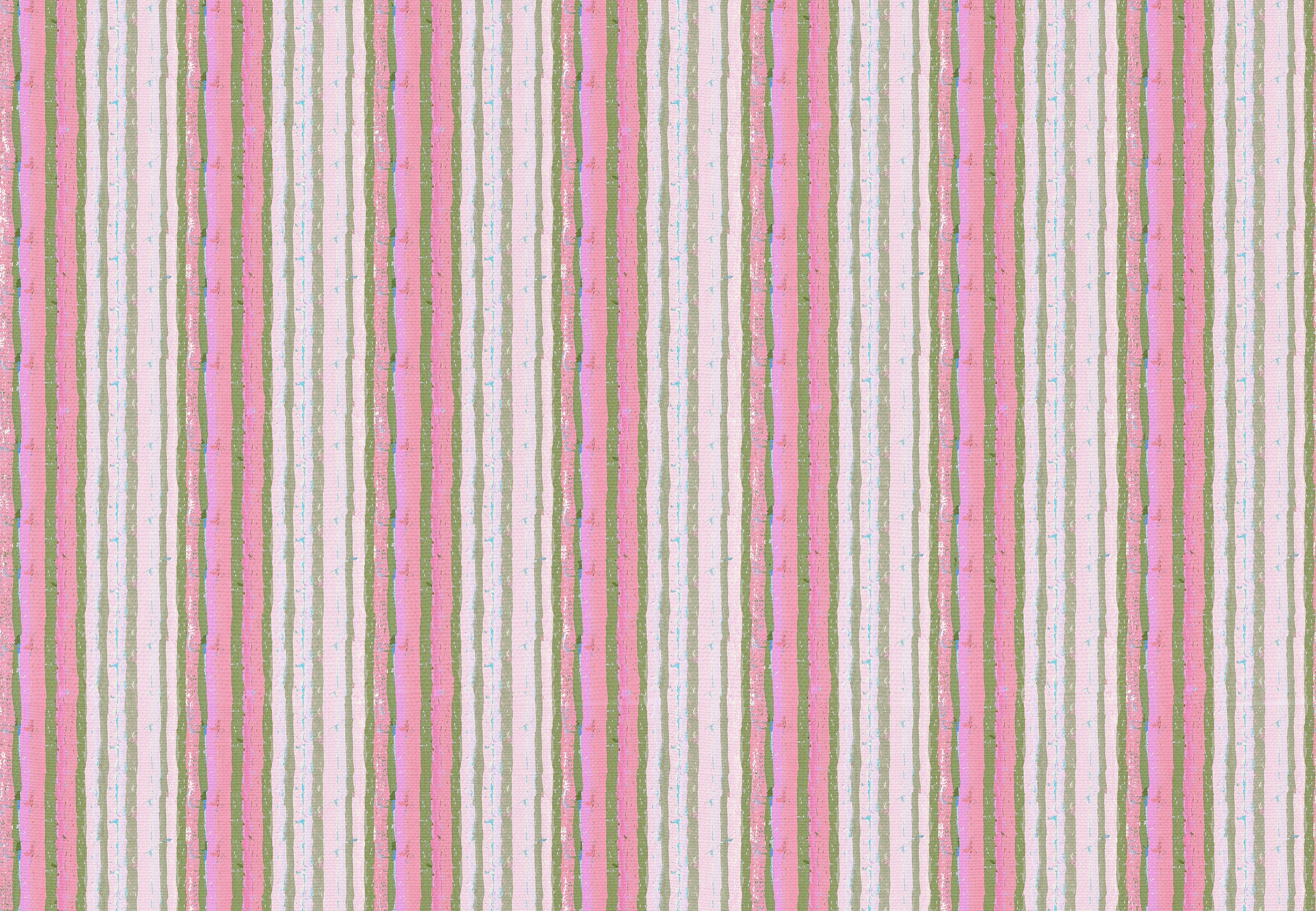 Dragon Fruit Cabana Stripe Swatch
